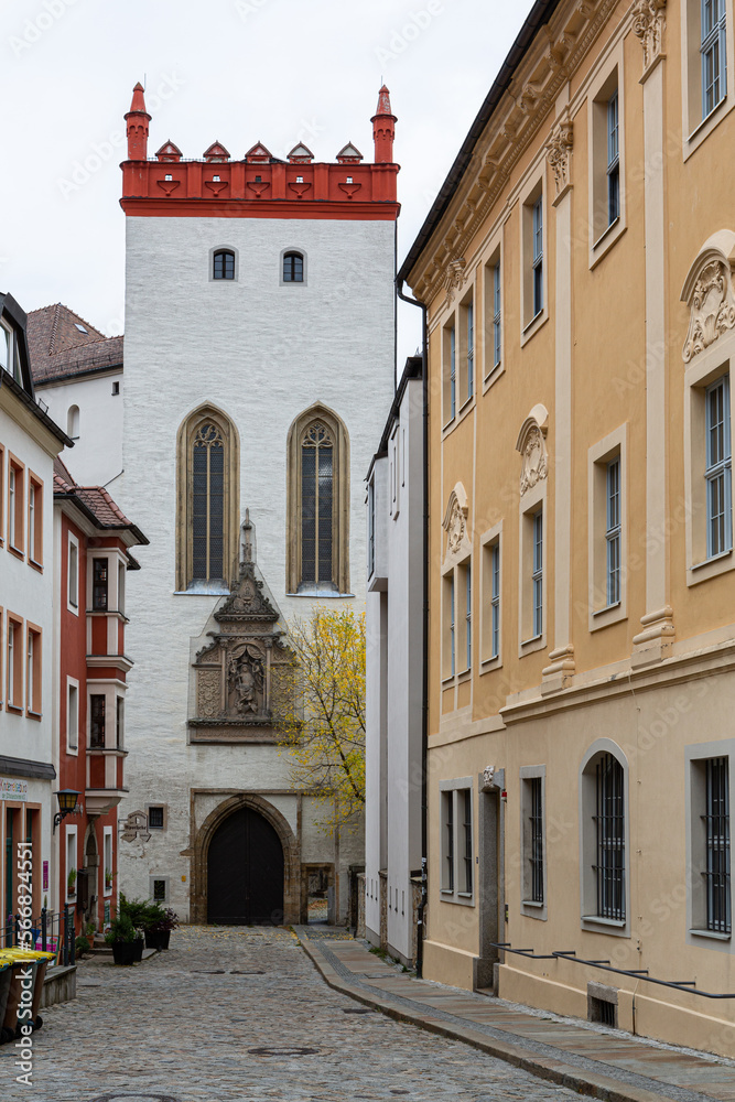 City and Street Views in a German City