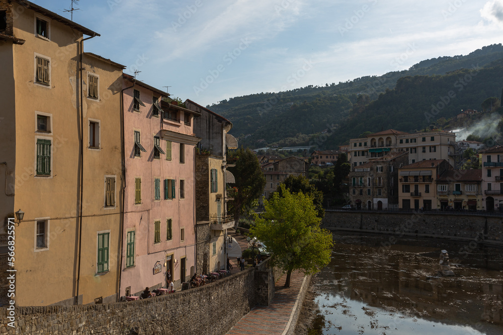 a historic medieval Italian town