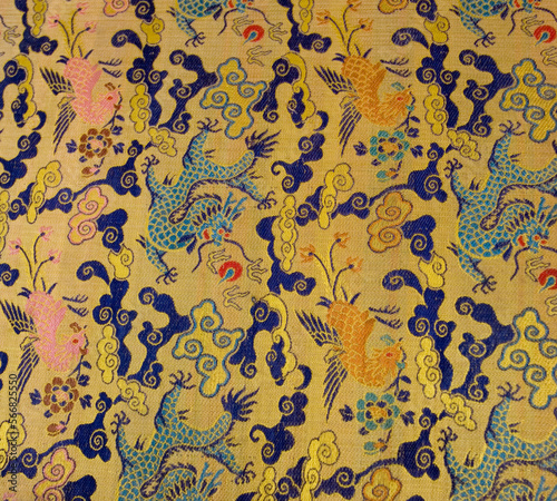 Chinese silk ornamental 