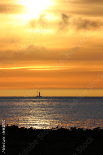 Sailing in the sunset © Magni