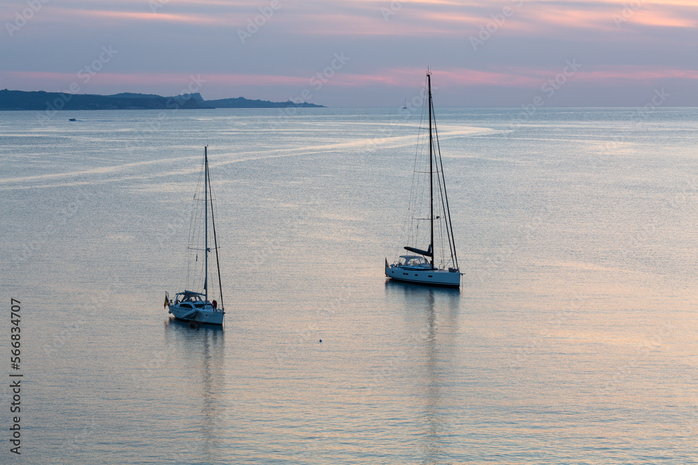 Fototapeta premium Summer Mediterranean landscapes around Sardinia