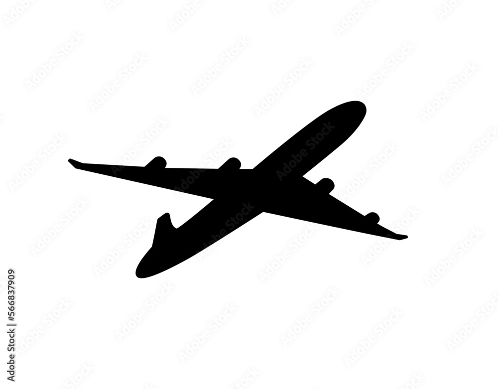 Airplane, plane, aircraft icon vector. Travel, transport concept illustration to use in tourism, summer holiday, business travel, journey, holiday planning design projects.
