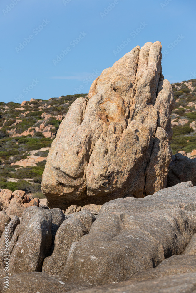 Landscapes in the Mediterranean on the coast of Sardinia Landscapes in the Mediterranean on the coast of Sardinia