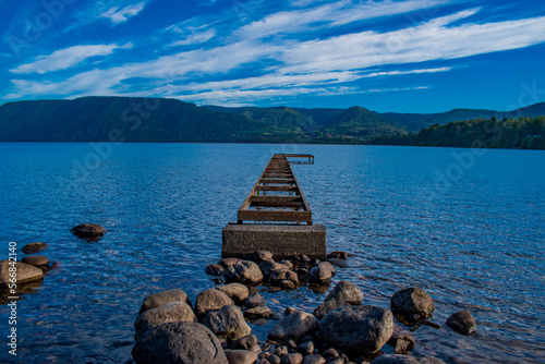 Dock on colic lake photo