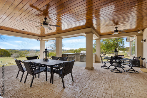 Home covered patio