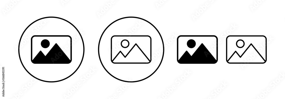 Picture icon vector for web and mobile app. photo gallery sign and symbol. image icon Picture icon vector for web and mobile app. photo gallery sign and symbol. image icon