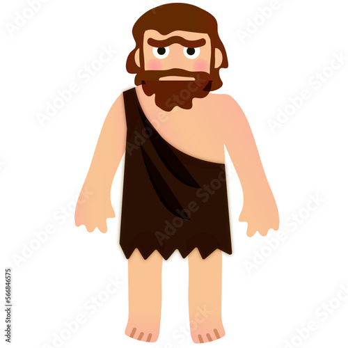 Cave People Illustration 