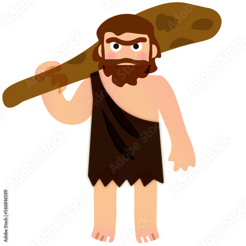 Cave People Illustration 