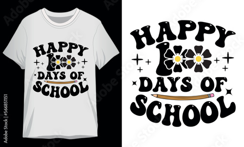 Happy 100th Days Of School Shirt