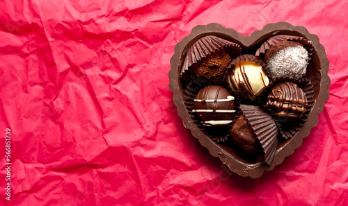 Valentine's chocolate heart