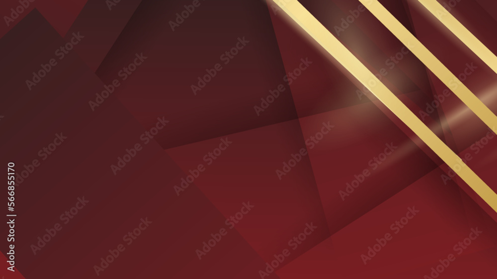 Abstract red and golden lines background with glow effect. Dark red background. Abstract red and golden lines background with glow effect. Dark red background.