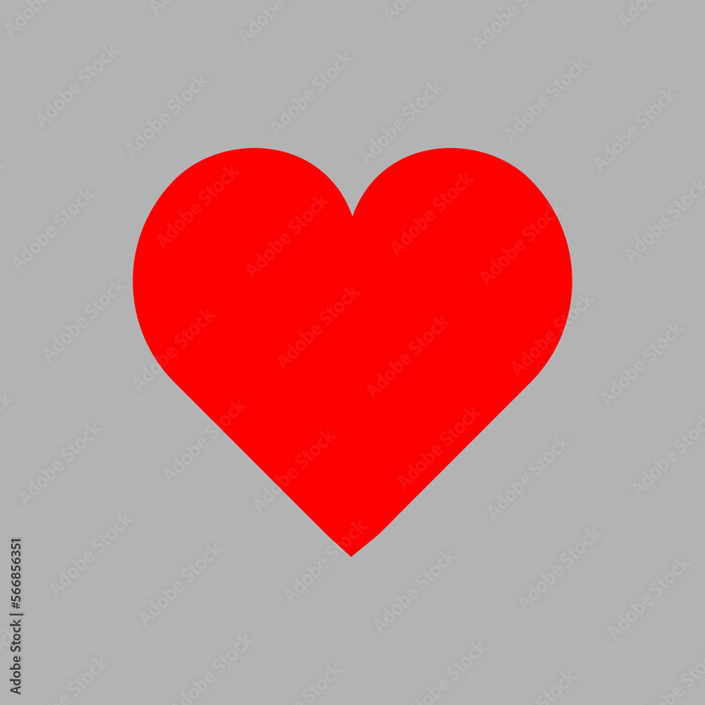  Icon vector heart, Valentine's Day, love on white background..eps