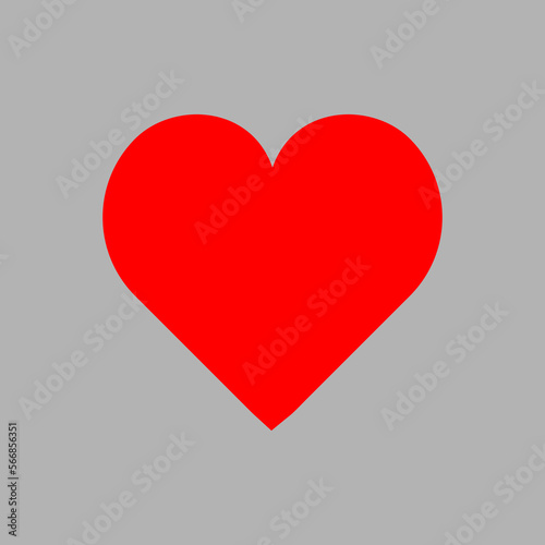  Icon vector heart, Valentine's Day, love on white background..eps