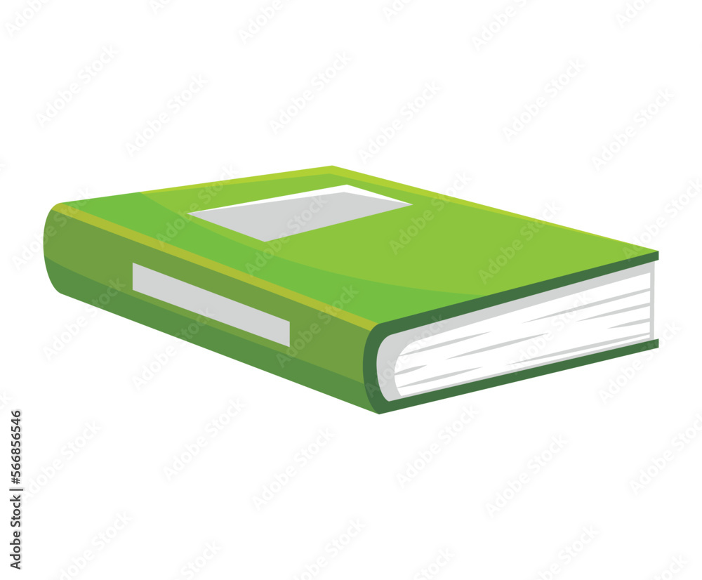 green closed text book green closed text book