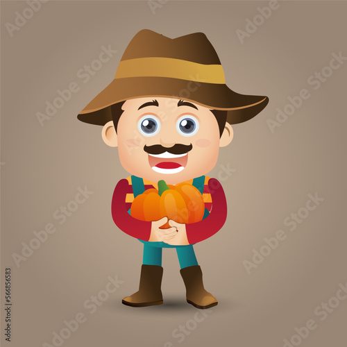 People Set - Profession - Farmer 
