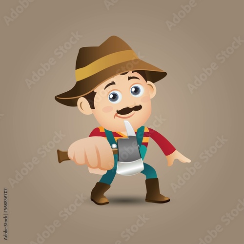 People Set - Profession - Farmer 