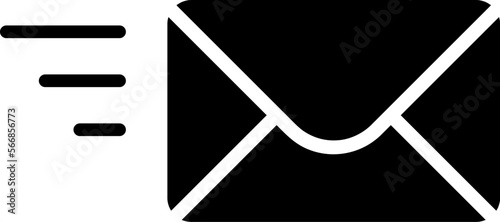  Send letter, Envelope, Message email, Vector icon trendy style illustration on white background