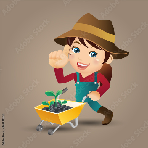 People Set - Profession - Farmer