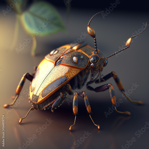 Illustration of a bug © Alex