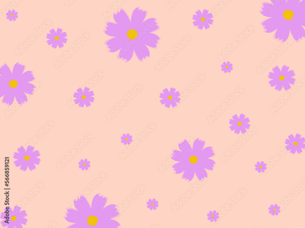 Abstract background flower