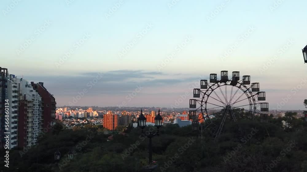 Cordoba, Argentina cityscape with blue and clean sky during daylight. Cordoba, Argentina cityscape with blue and clean sky during daylight.