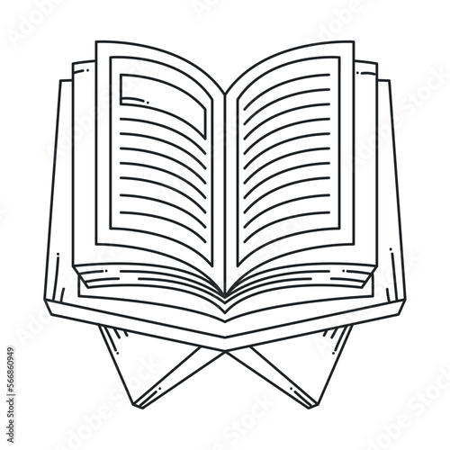 koran sacred book open