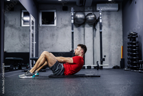 Obraz na plátně The importance of breathing during training