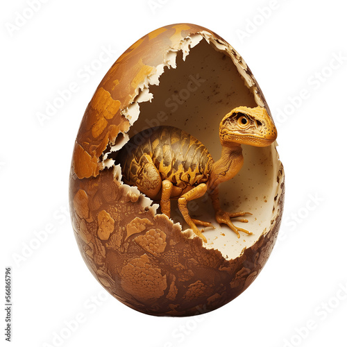 dinosaur egg isolated on transparent background png © LUPACO PNG