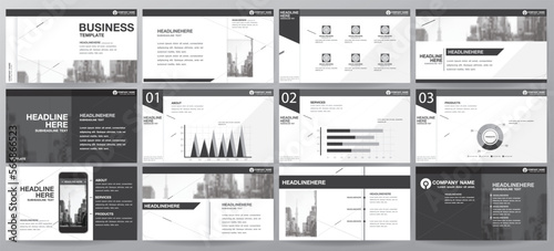 black abstract elements for info graphics on a white background. Presentation templates. Use in presentation, flyer and leaflet, corporate report, marketing, advertising, annual report