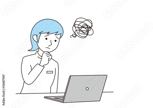 医療現場のDX化についていけない女性看護師