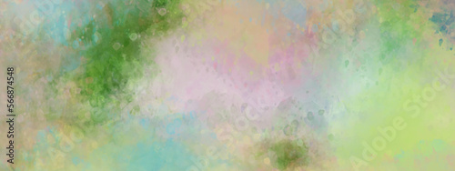 Abstract gradient colorful watercolor background on white paper texture. Aquarelle painted textured. Abstract banner and canvas design, texture of watercolor.
