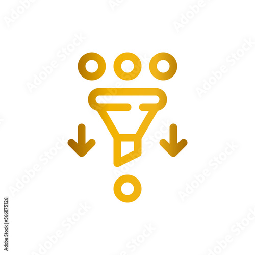 data gradient icon