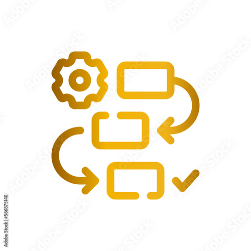 flow gradient icon