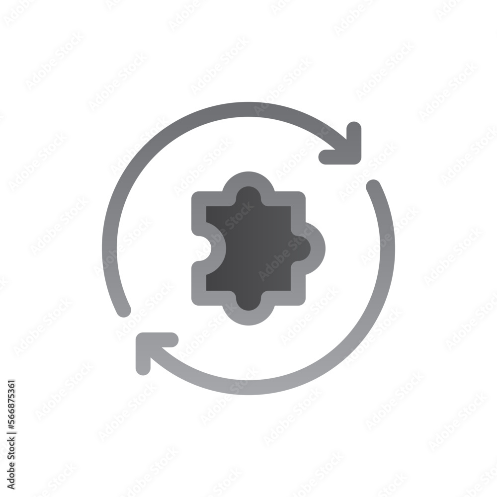 creativity two tone gradient icon creativity two tone gradient icon