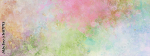 Abstract watercolor background handprint colorful gradient ink. Abstract gradient colorful watercolor background on white paper texture.
