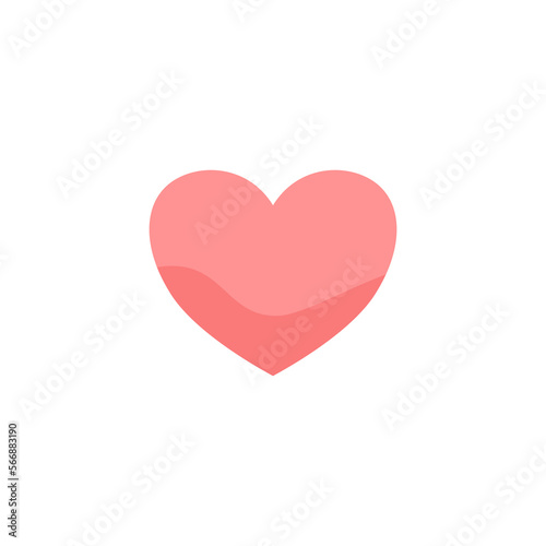 red heart isolated on white © Sumit Pongtaow