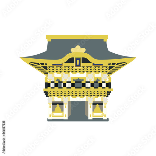 Fototapet 日光東照宮　シンプル