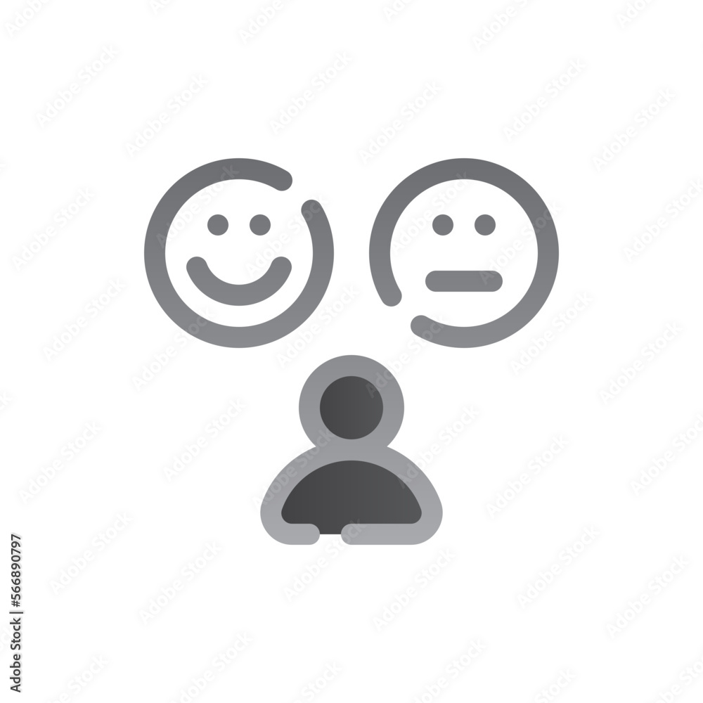 behaviour two tone gradient icon behaviour two tone gradient icon