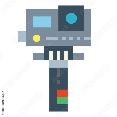 gopro flat icon style