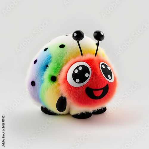 Colorful Ladybug Plush Toy