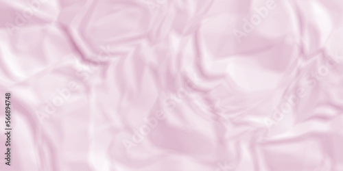 Pink paper crumpled texture. white fabric textured crumpled white paper background. panorama pink paper texture background, crumpled pattern texture backgrund. 