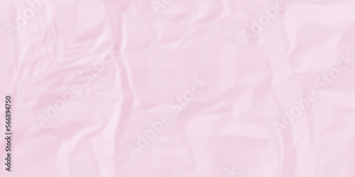 Pink paper crumpled texture. white fabric textured crumpled white paper background. panorama pink paper texture background, crumpled pattern texture backgrund.	