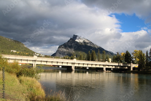 The Bridge Over The River, Banff National Park, Alberta