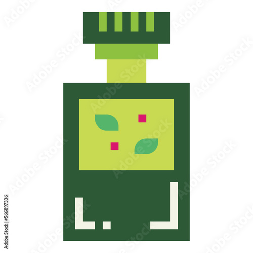 perfume flat icon style