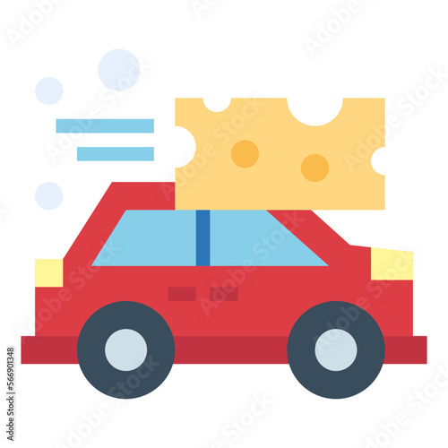 wipe flat icon style