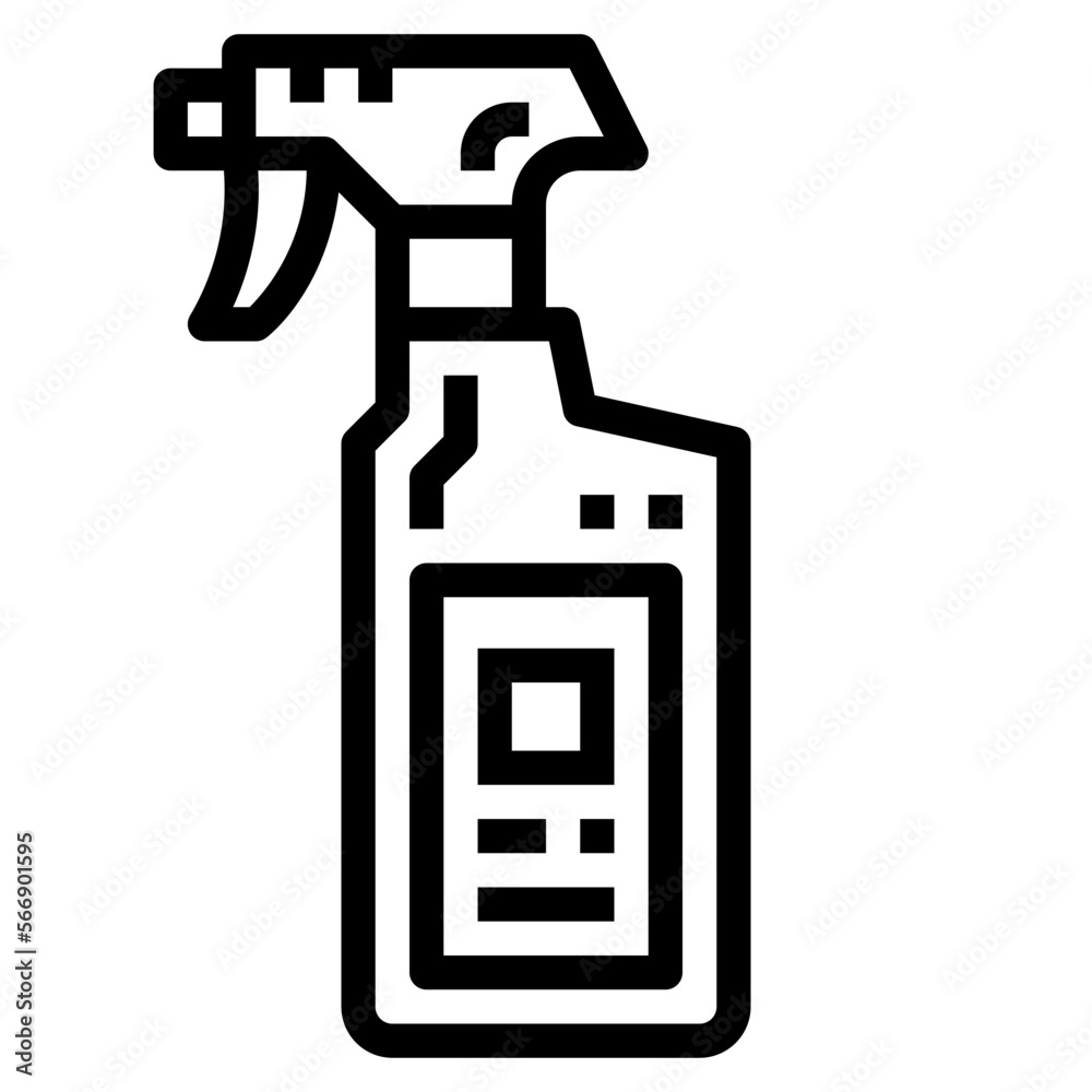 spray line icon style