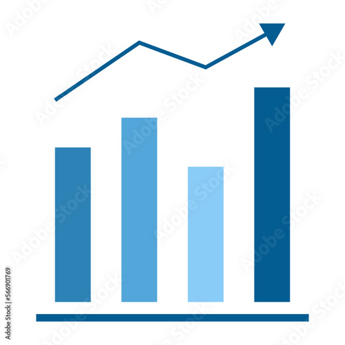 graph with arrow