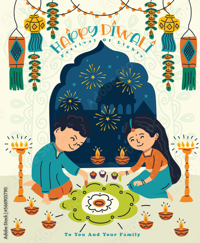 Happy Diwali Festival Of Lights