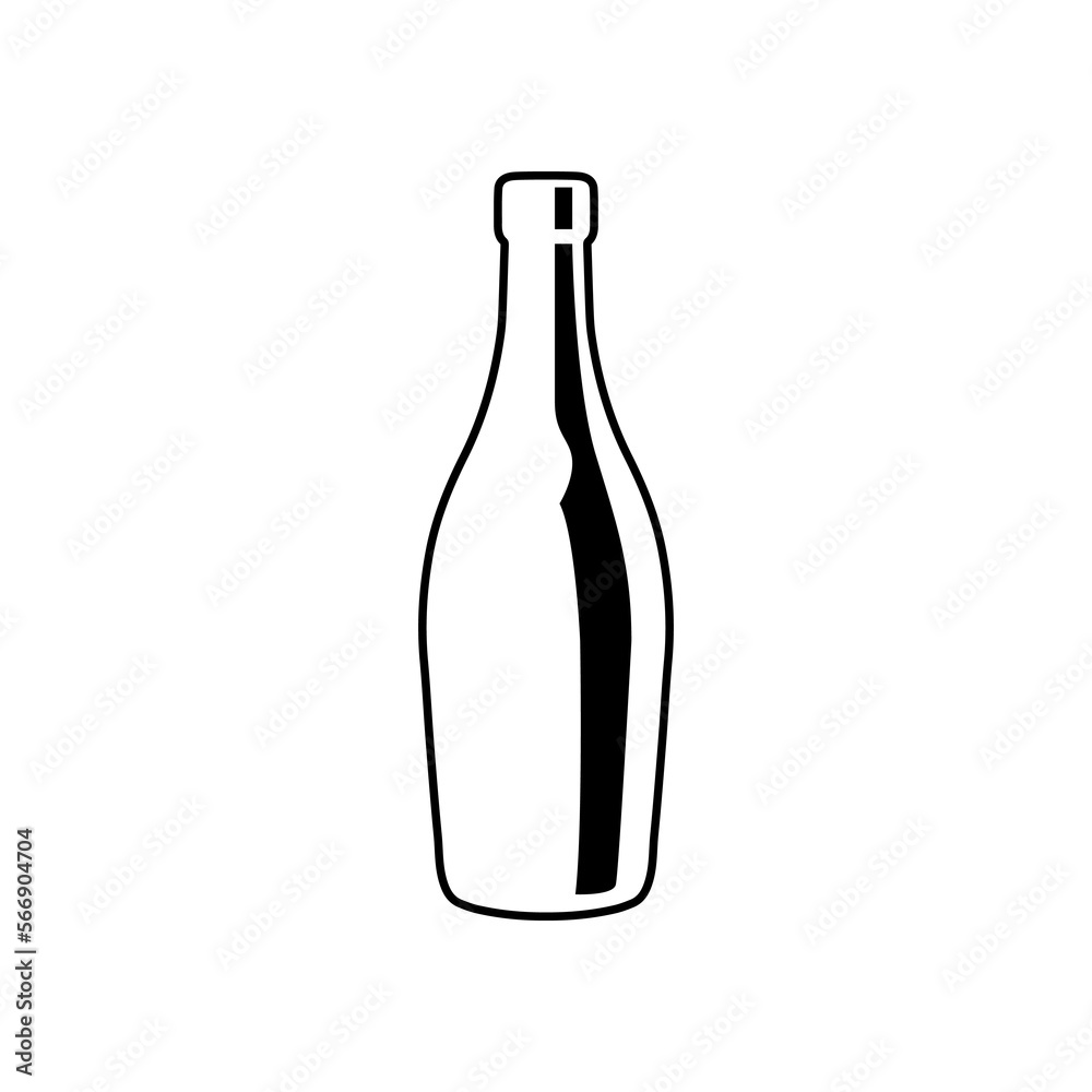 Bottle icon logo vector Apple Vinegar Bottle icon Bottle icon logo vector Apple Vinegar Bottle icon