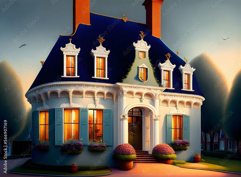 Fototapeta premium maison